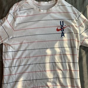 Nike USA striped shirt